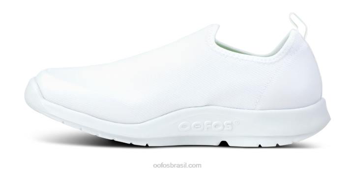 branco OOFOS sapato baixo esportivo oomg feminino 62V271