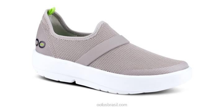 cinza OOFOS sapato baixo feminino oomg 62V279