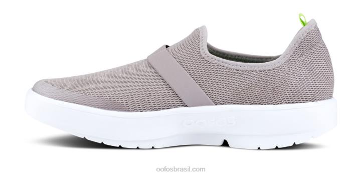 cinza OOFOS sapato baixo feminino oomg 62V279