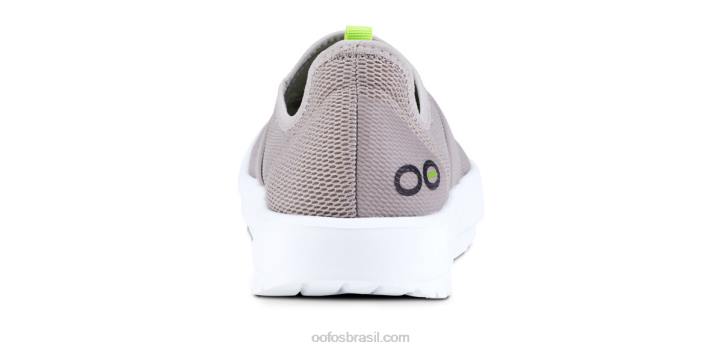 cinza OOFOS sapato baixo feminino oomg 62V279