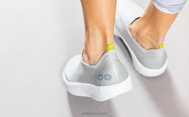 cinza OOFOS sapato baixo feminino oomg eezee 62V285