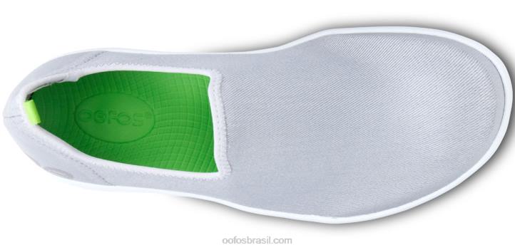 cinza OOFOS sapato baixo feminino oomg eezee 62V285