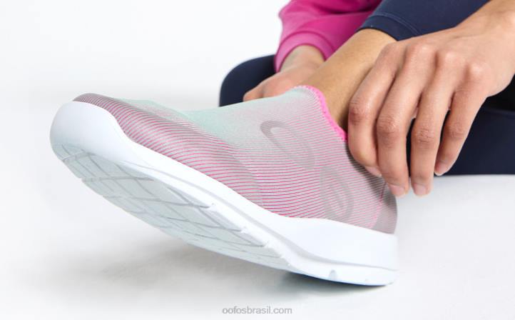 fúcsia OOFOS sapato baixo esportivo oomg feminino 62V272