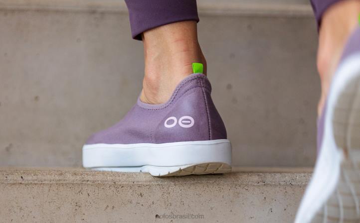 lilás OOFOS sapato baixo feminino oomg eezee 62V287