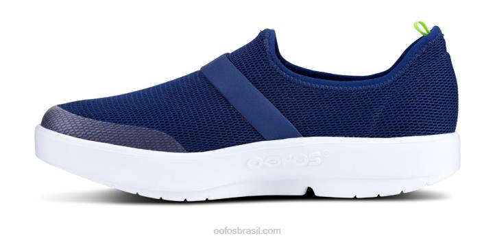 marinha OOFOS sapato baixo feminino oomg 62V281