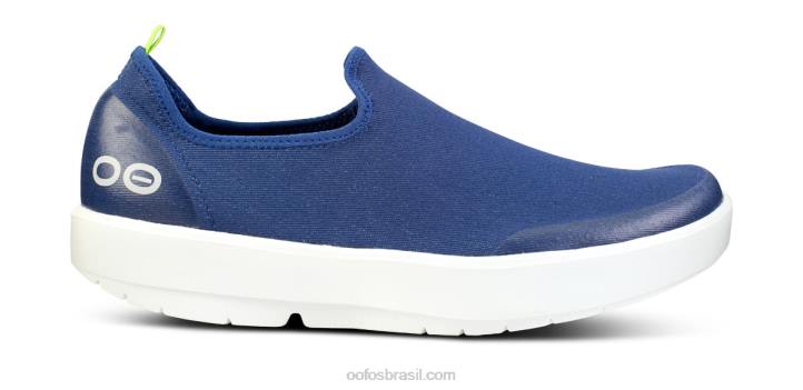 marinha OOFOS sapato baixo feminino oomg eezee 62V286