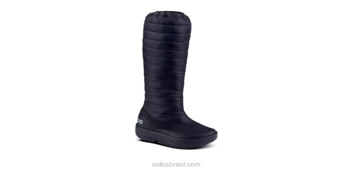 preto OOFOS bota oomg feminina 62V2100
