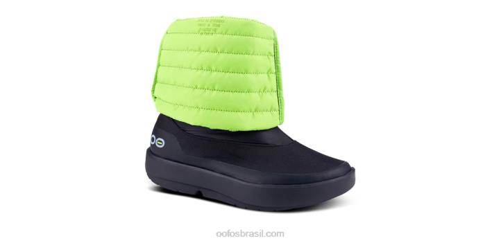 preto OOFOS bota oomg feminina 62V2100