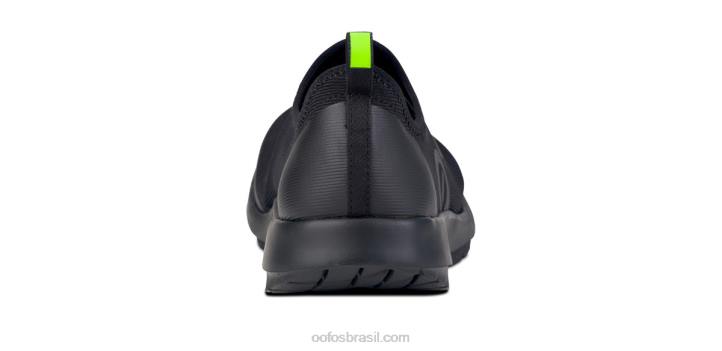 preto OOFOS sapato baixo esportivo oomg feminino 62V289