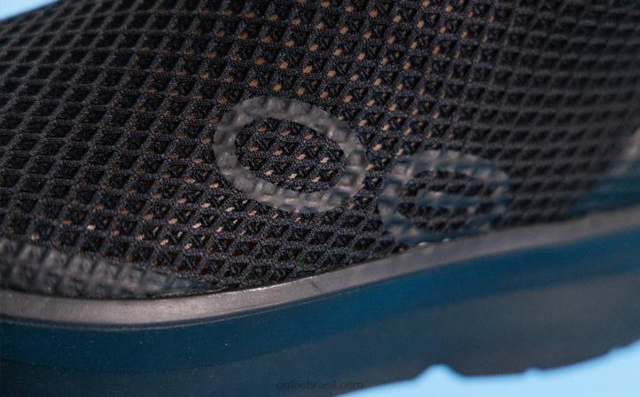 preto OOFOS sapato oomega chukka feminino 62V288