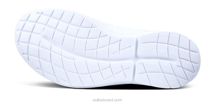 verificador branco OOFOS sapato baixo feminino oomg eezee 62V290
