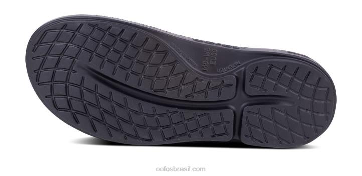 preto OOFOS tamanco feminino 62V295