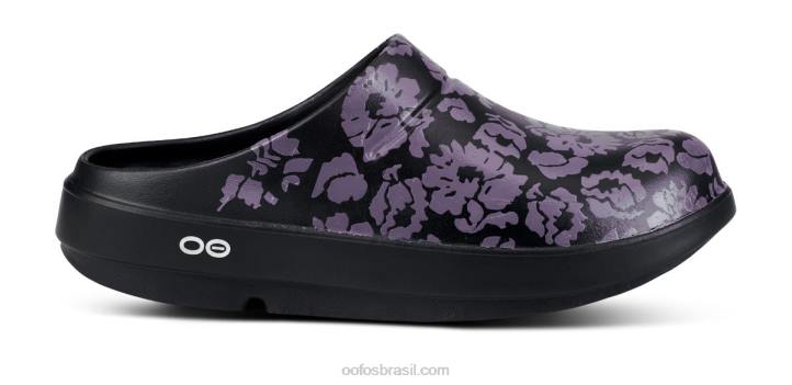trópicos da meia-noite OOFOS tamanco feminino edição limitada oocloog 62V291